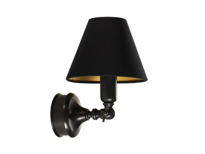 FISTON CAPUCHE ON ROUND BASE - Brass wall lamp _ Authentage Lighting